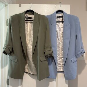 Two Zara blazers for $30. XL.
